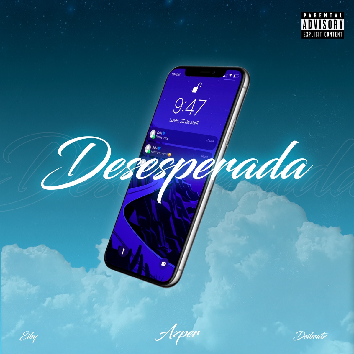 Desesperada (feat. Eiby) - Single by Azper & DEI_BEATZ album cover