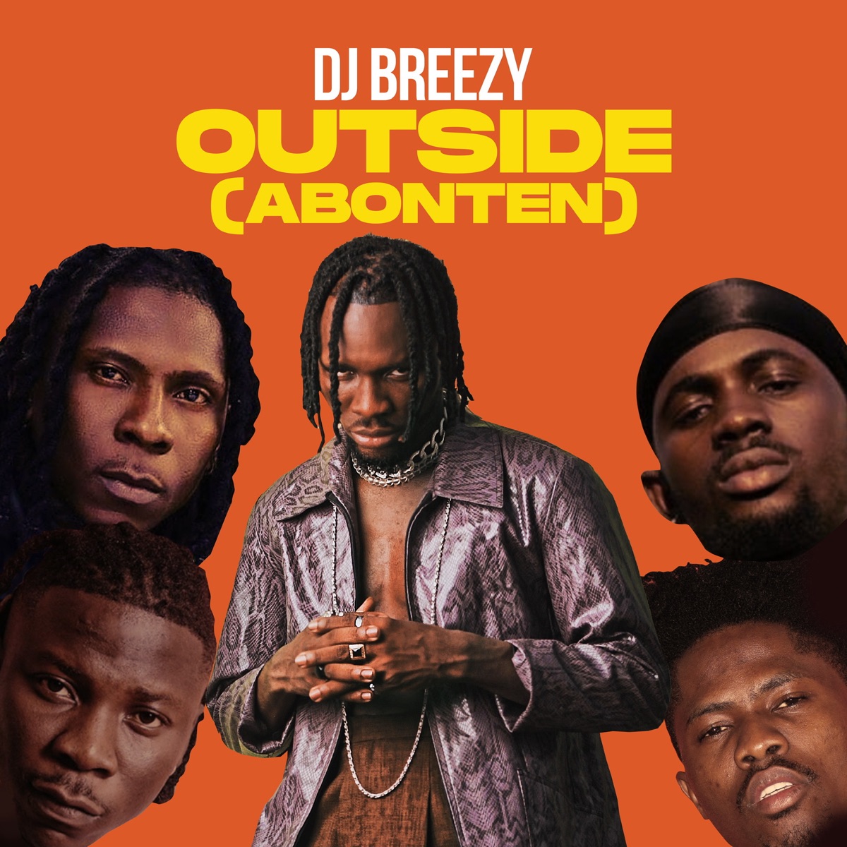 Outside (Abonten) [feat. Mugeez, Stonebwoy & Smallgod] - Single by DJ Breezy album cover
