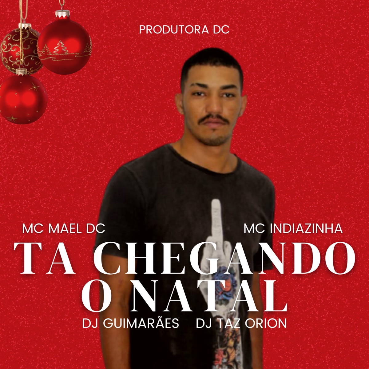 Ta Chegando o Natal - Single by MC MAEL DC & Mc Indiazinha album cover