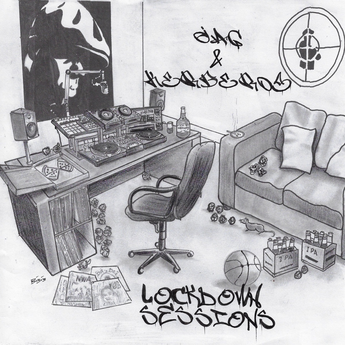 Lockdown Sessions by JAG & Kerberos album cover