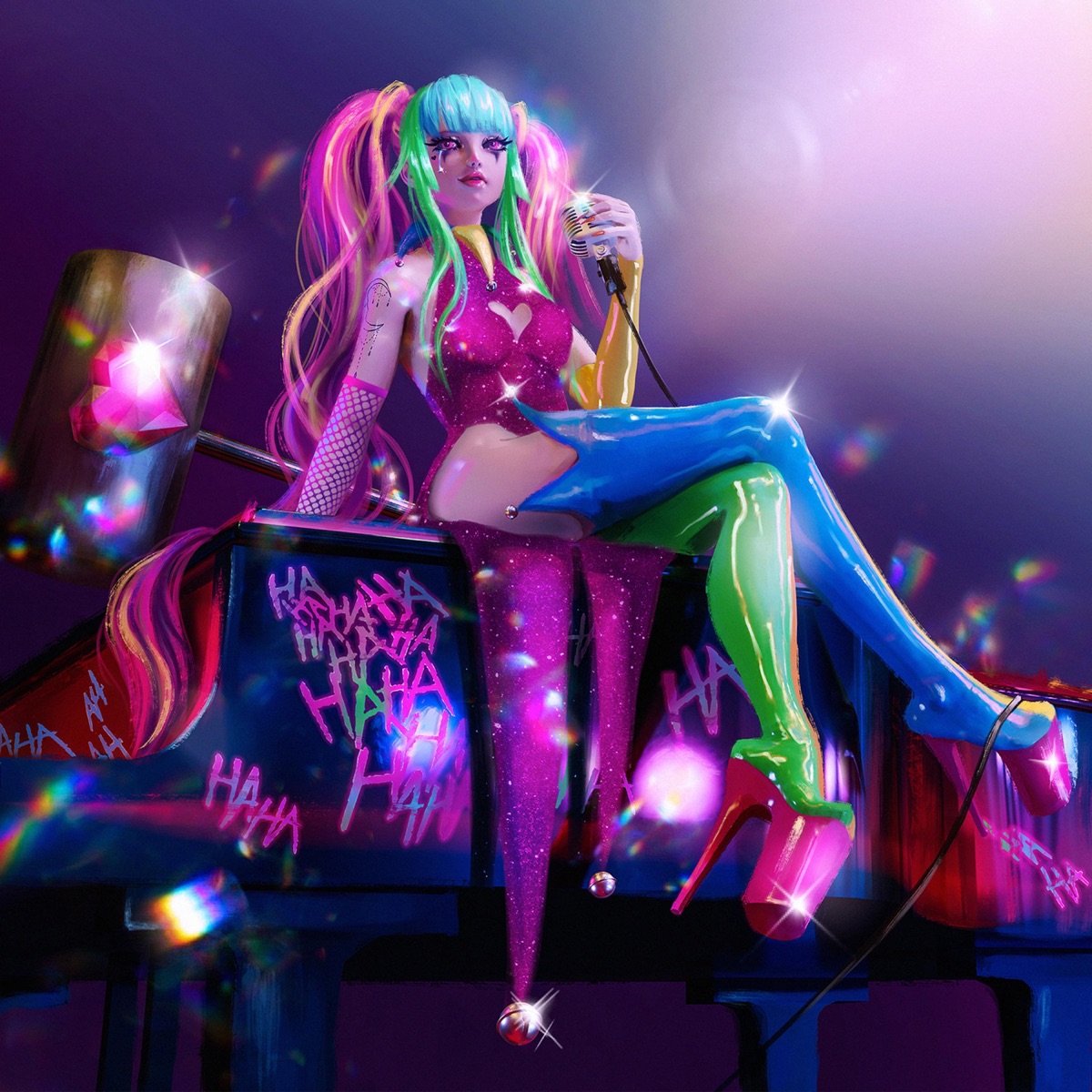 The Harlequin's Last Laugh - Single by Solene album cover