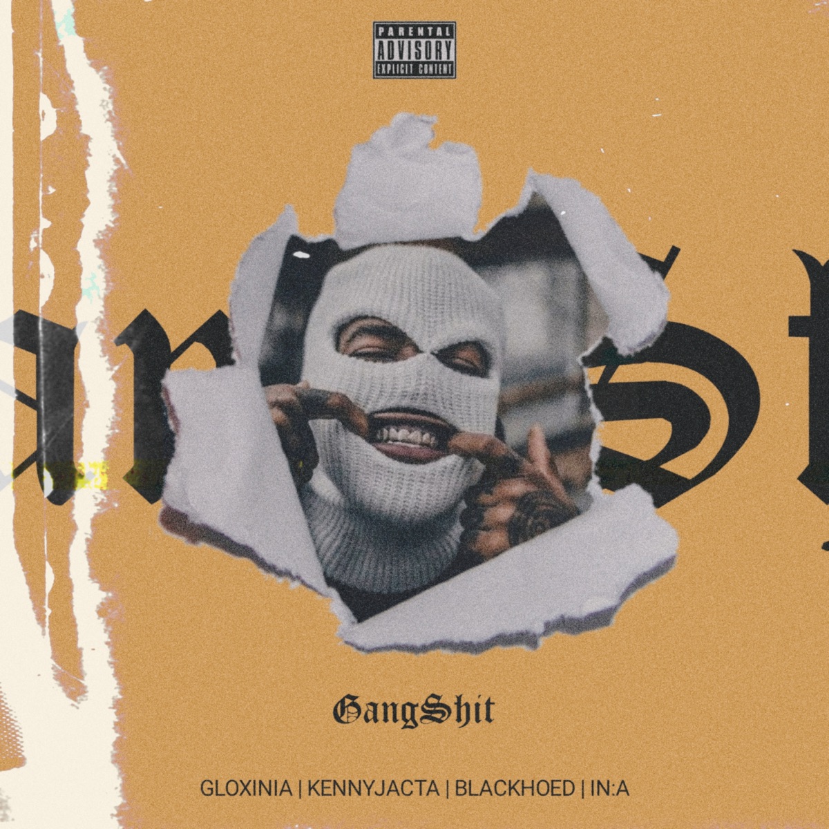 GANGSHIT (feat. IN:A) - Single by KENNYJACTA, GLOXINIA & BLACKHOED album cover