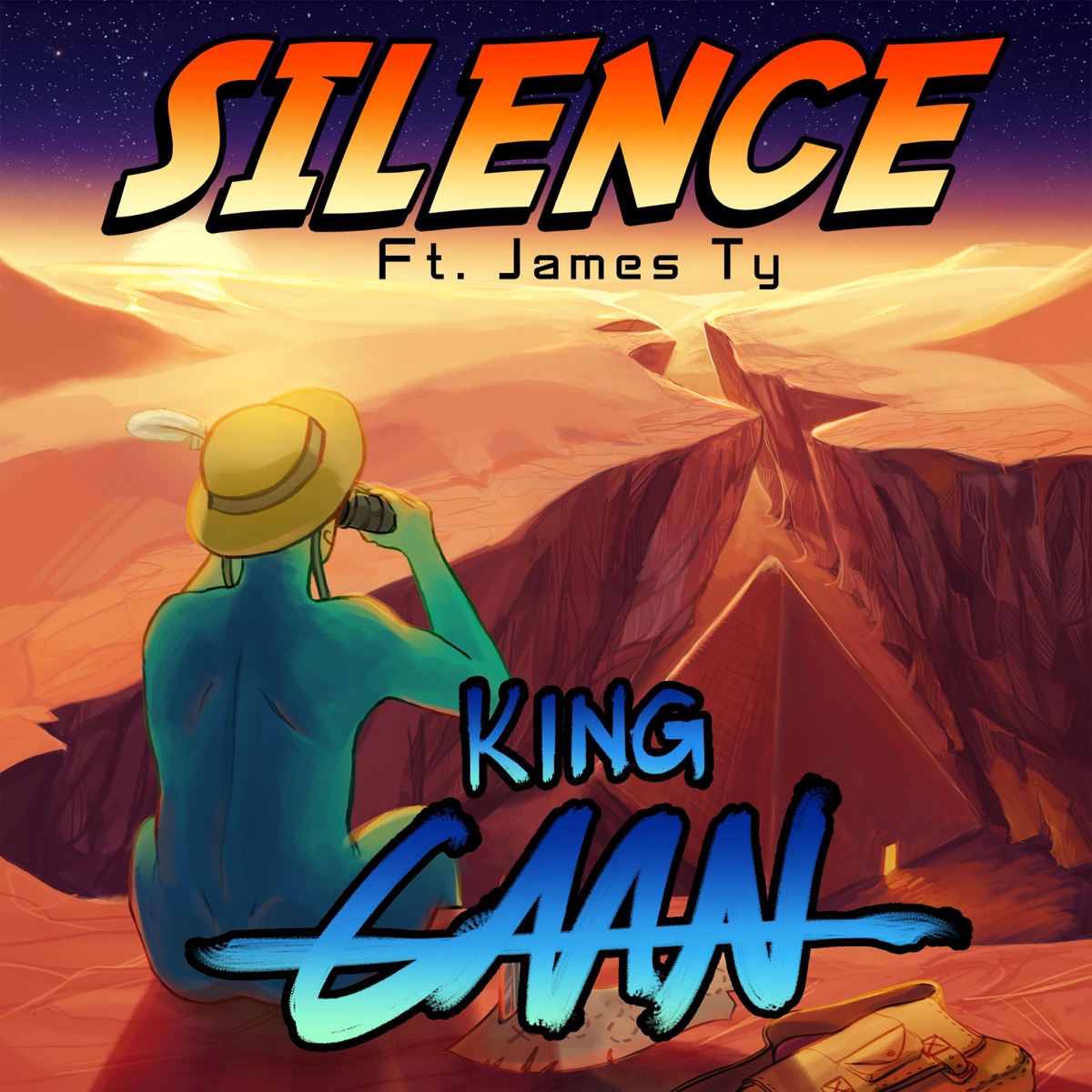 Silence (feat. James Ty) - Single by King CAAN album cover