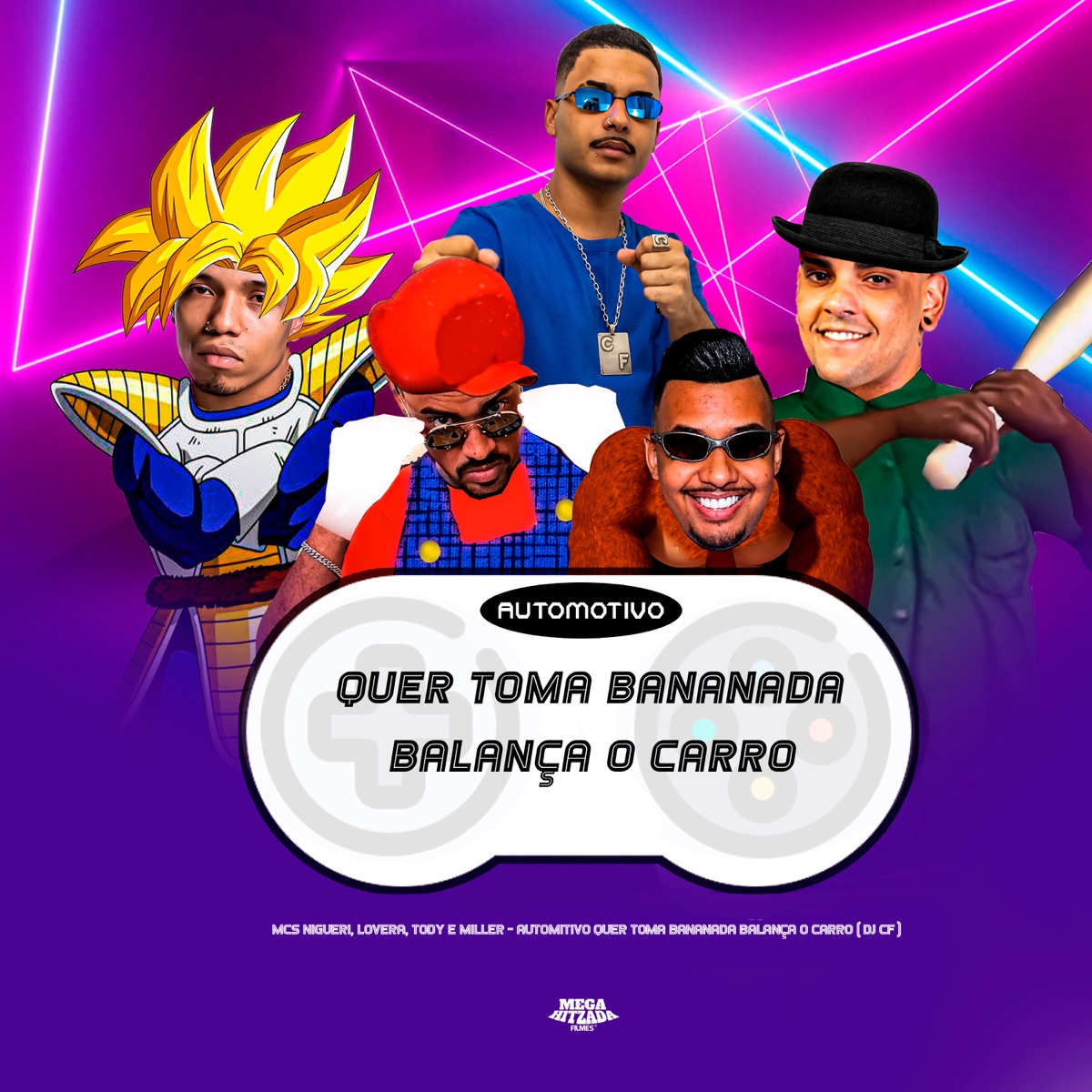 Automotivo Quer Toma Bananada - Balança O Carro (feat. MC Nigueri & DJ CF) - Single by Mc Lovera, Mc Tody & Mc Miller album cover
