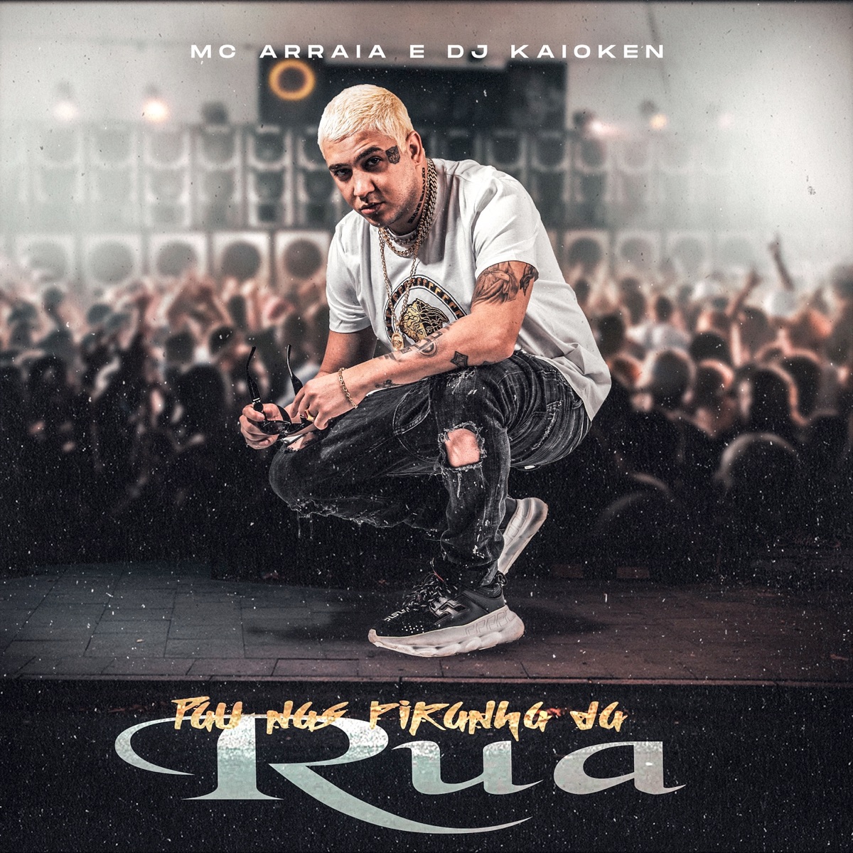 Pau Nas Piranha Da Rua - Single by MC Arraia & DJ Kaioken album cover