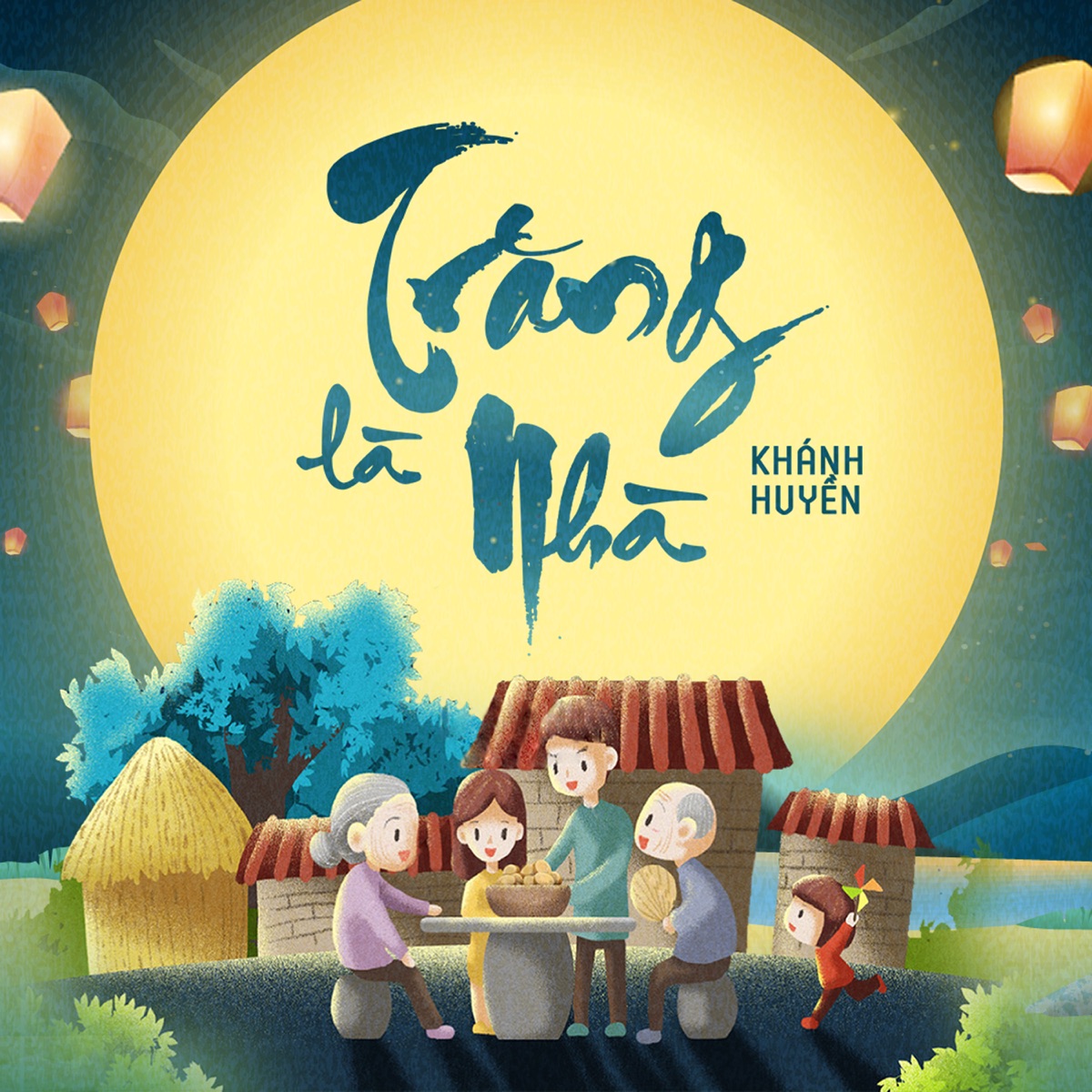 Trăng Là Nhà - Single by BAE Khánh Huyền album cover