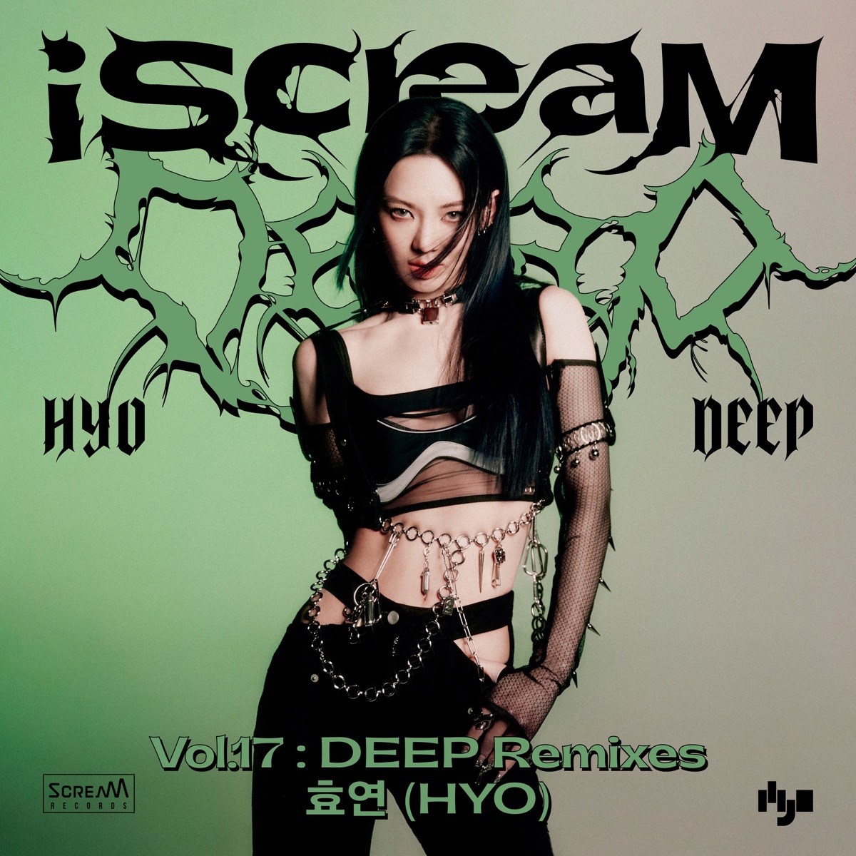 iScreaM Vol.17 : DEEP Remixes - Single by HYO, 4B & h4rdy album cover