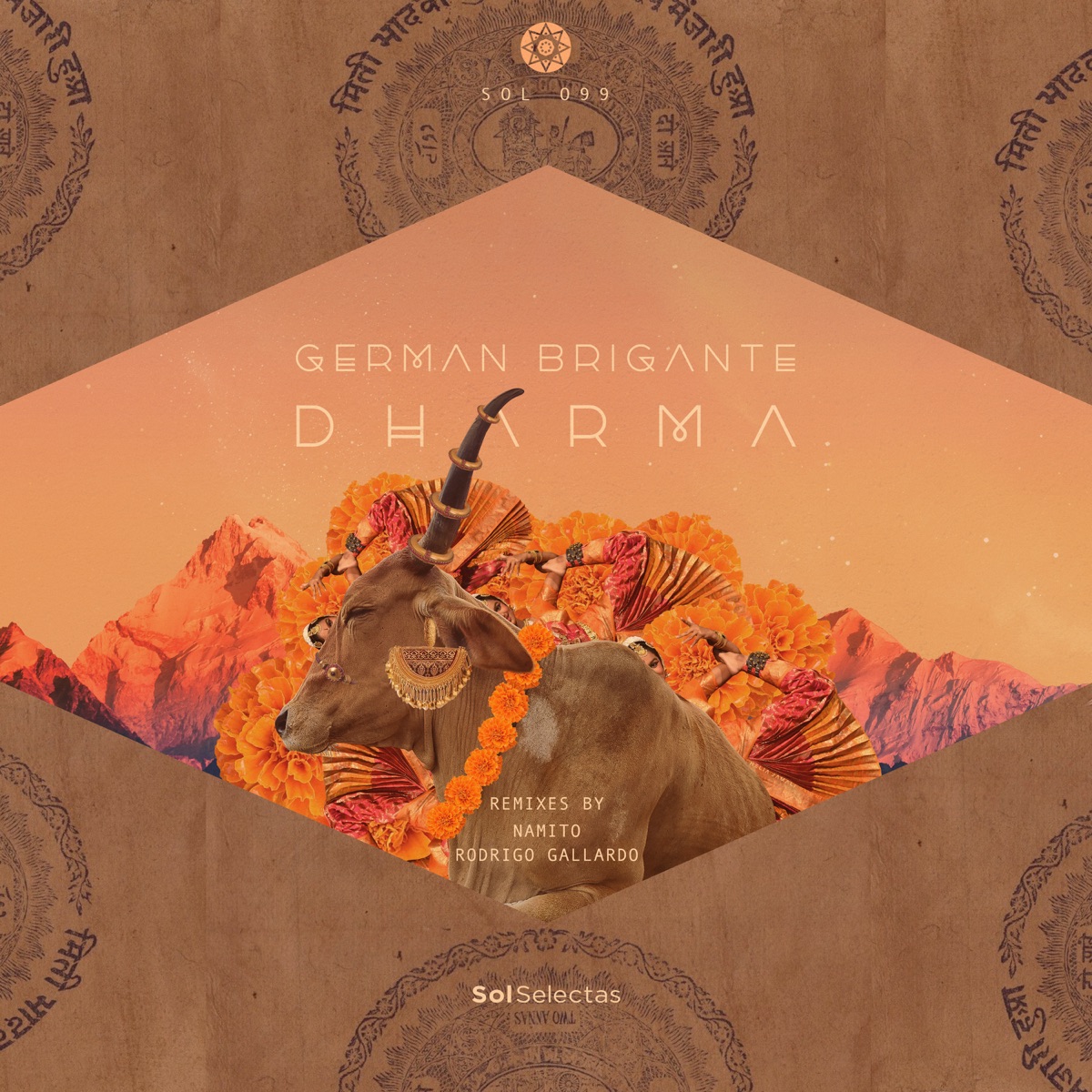 Dharma by German Brigante, Namito & Rodrigo Gallardo album cover
