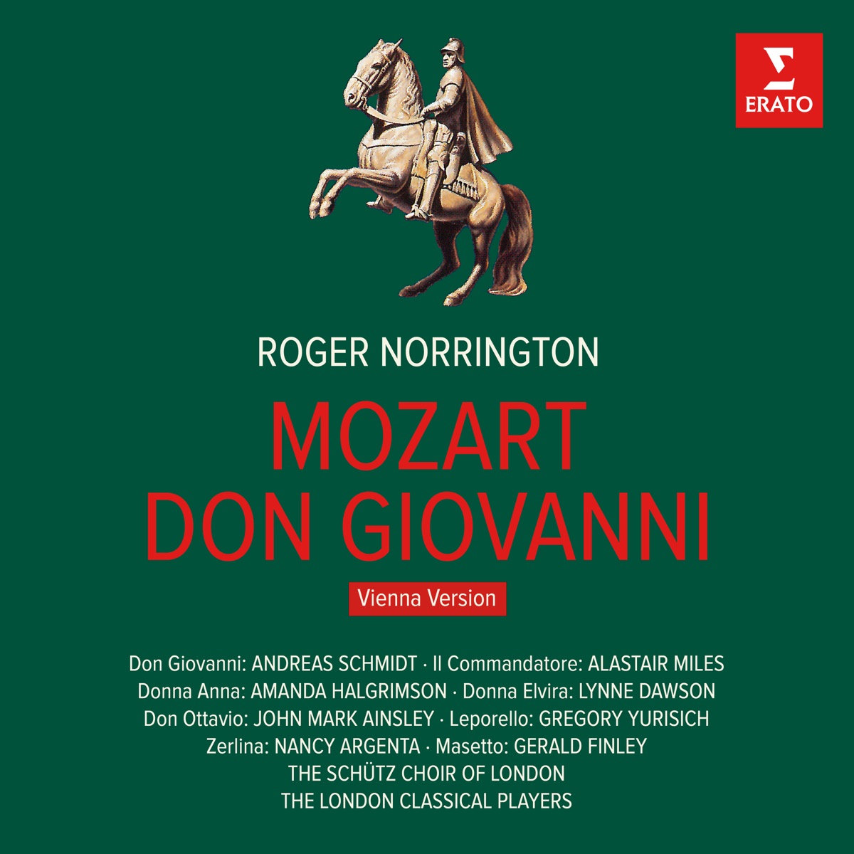 Mozart: Don Giovanni, K. 527 (Vienna Version) by Andreas Schmidt, Sir Roger Norrington, London Classical Players & Amanda Halgrimson album cover