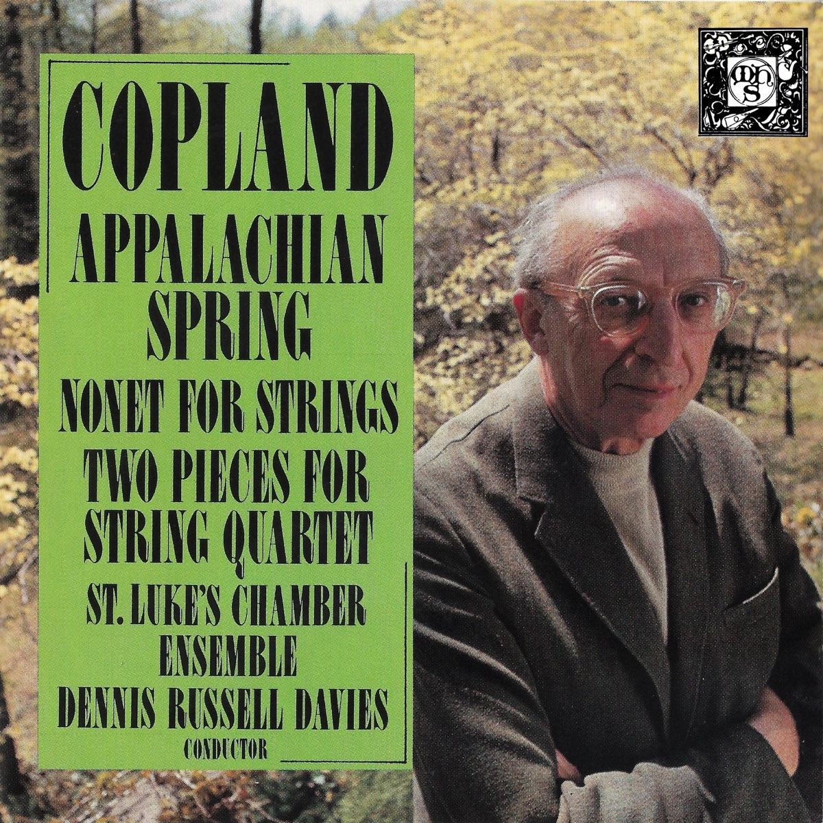 Copland: Appalachian Spring by St. Luke's Chamber Ensemble & Dennis Russell Davies album cover