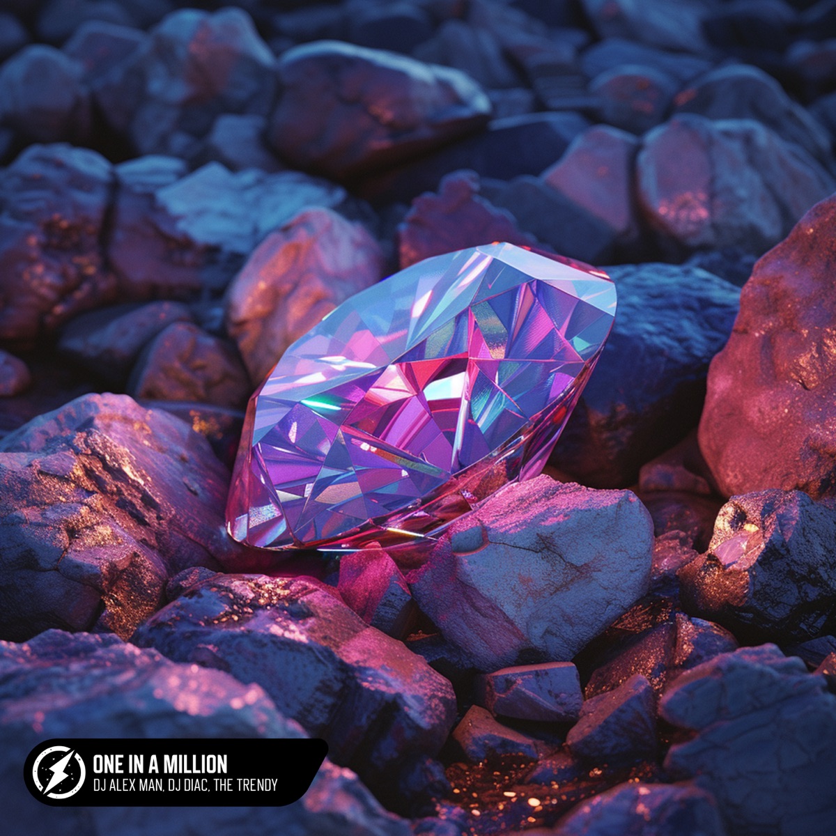 One In a Million - Single by DJ Alex Man, Dj Diac & The Trendy album cover