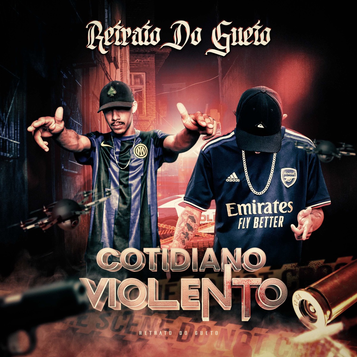 Cotidiano Violento - Single by Retrato Do Gueto, Gleidston Sousa & Mano Bala RDG album cover
