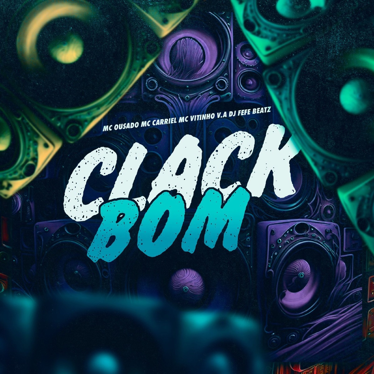 Clack Boom (feat. Mc Vitinho V.A) - Single by Mc Ousado, Mc Carriel & Fefe Beatz album cover
