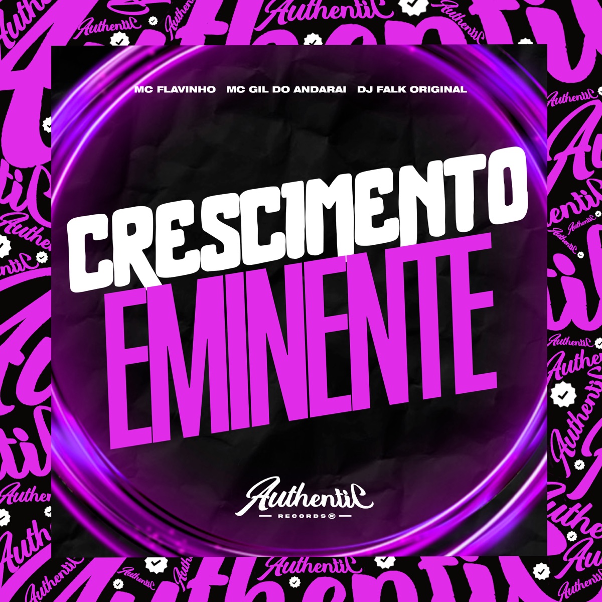 Crescimento Eminente (feat. Mc Gil do Andaraí & MC Flavinho) - Single by DJ Falk Original album cover