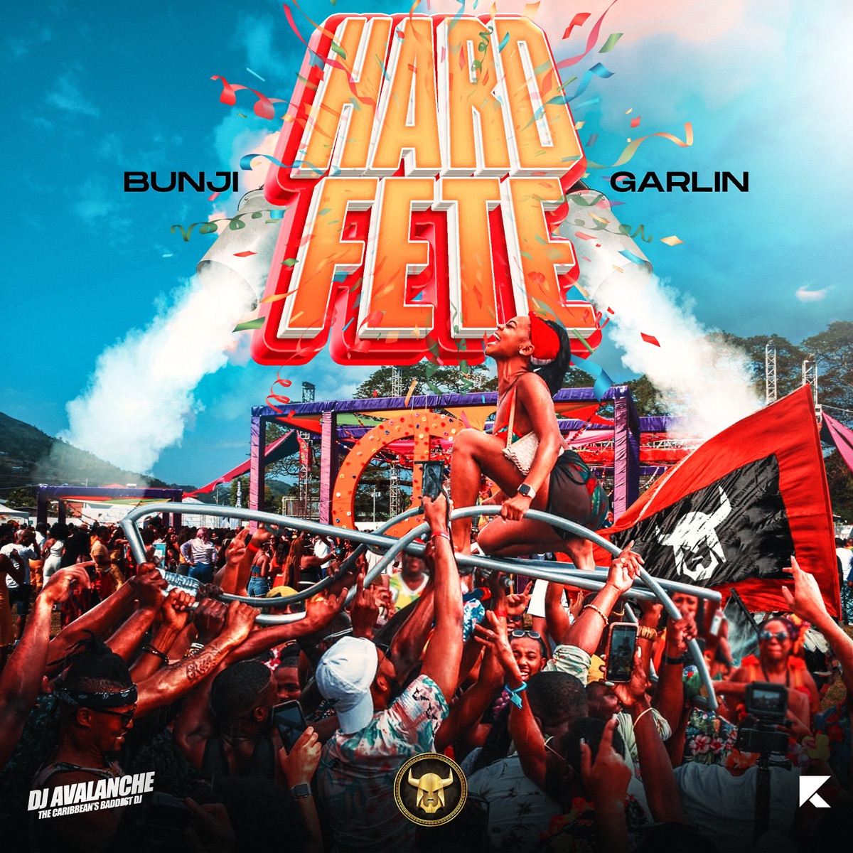 Hard Fete - Single by Bunji Garlin album cover