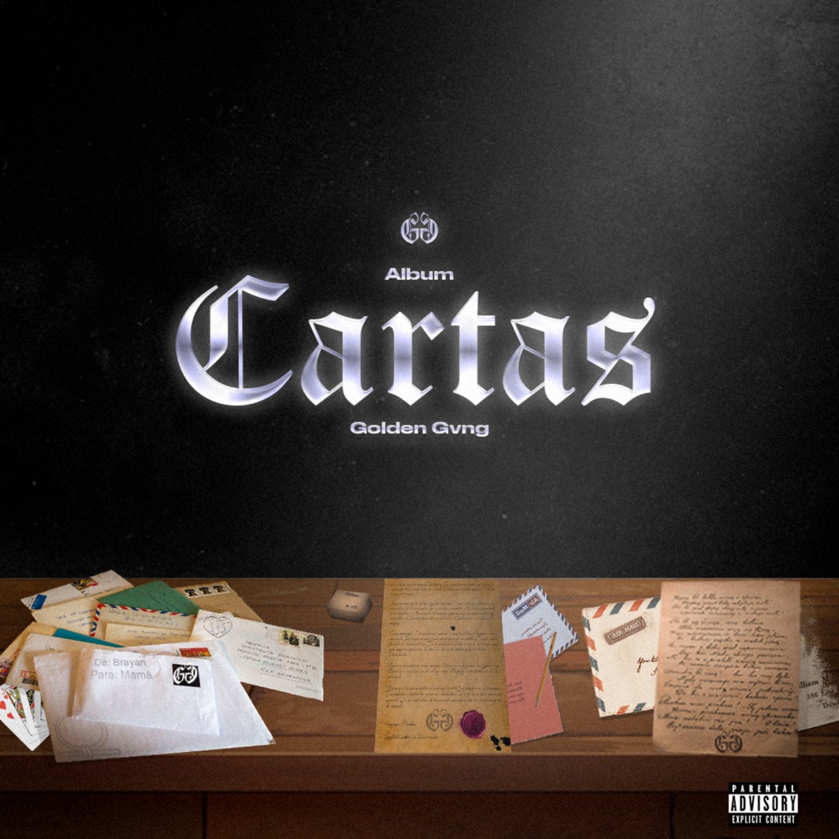 Cartas - Single by Golden Gvng album cover