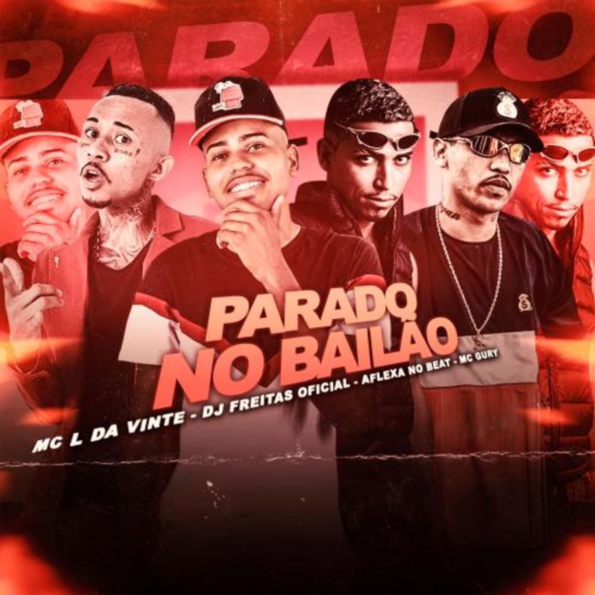 Parado no Bailão - Single by MC L da Vinte, MC Gury, Dj Freitas Oficial & Aflexa no Beat album cover