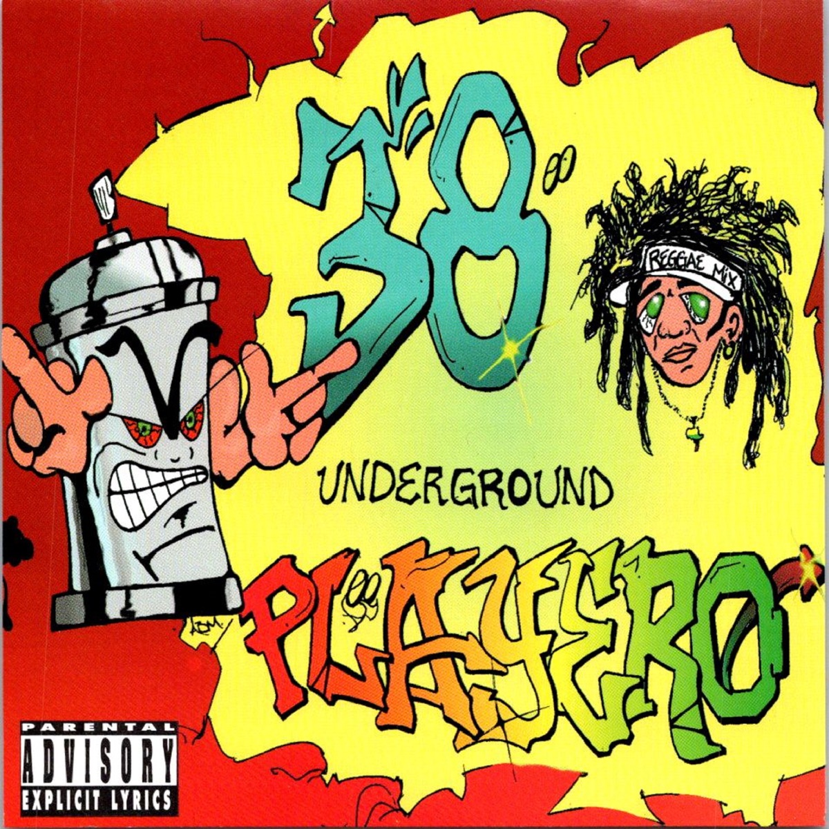 Playero 38 "Underground" by Playero album cover