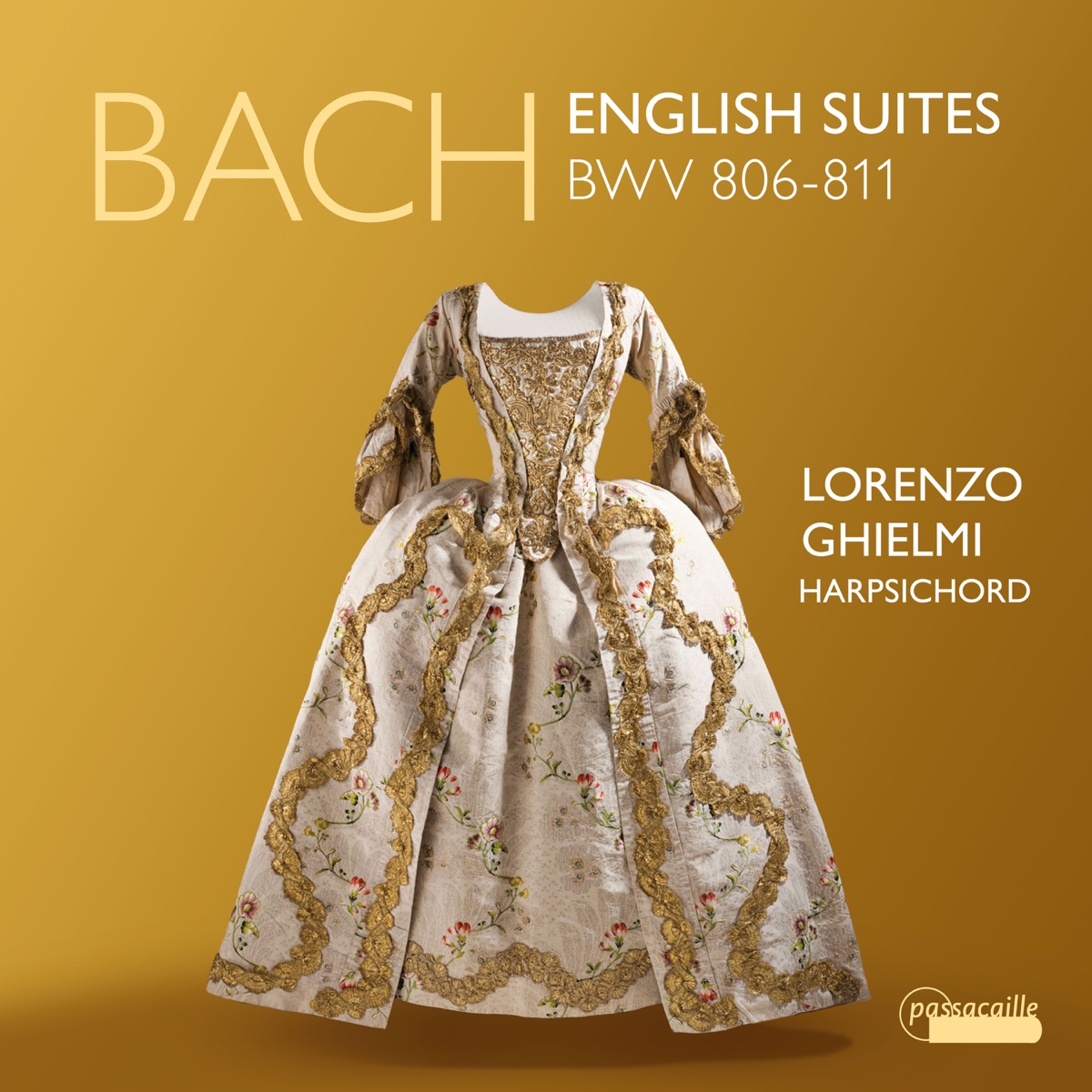 Bach: English Suites, BWV 806-811 by Lorenzo Ghielmi album cover