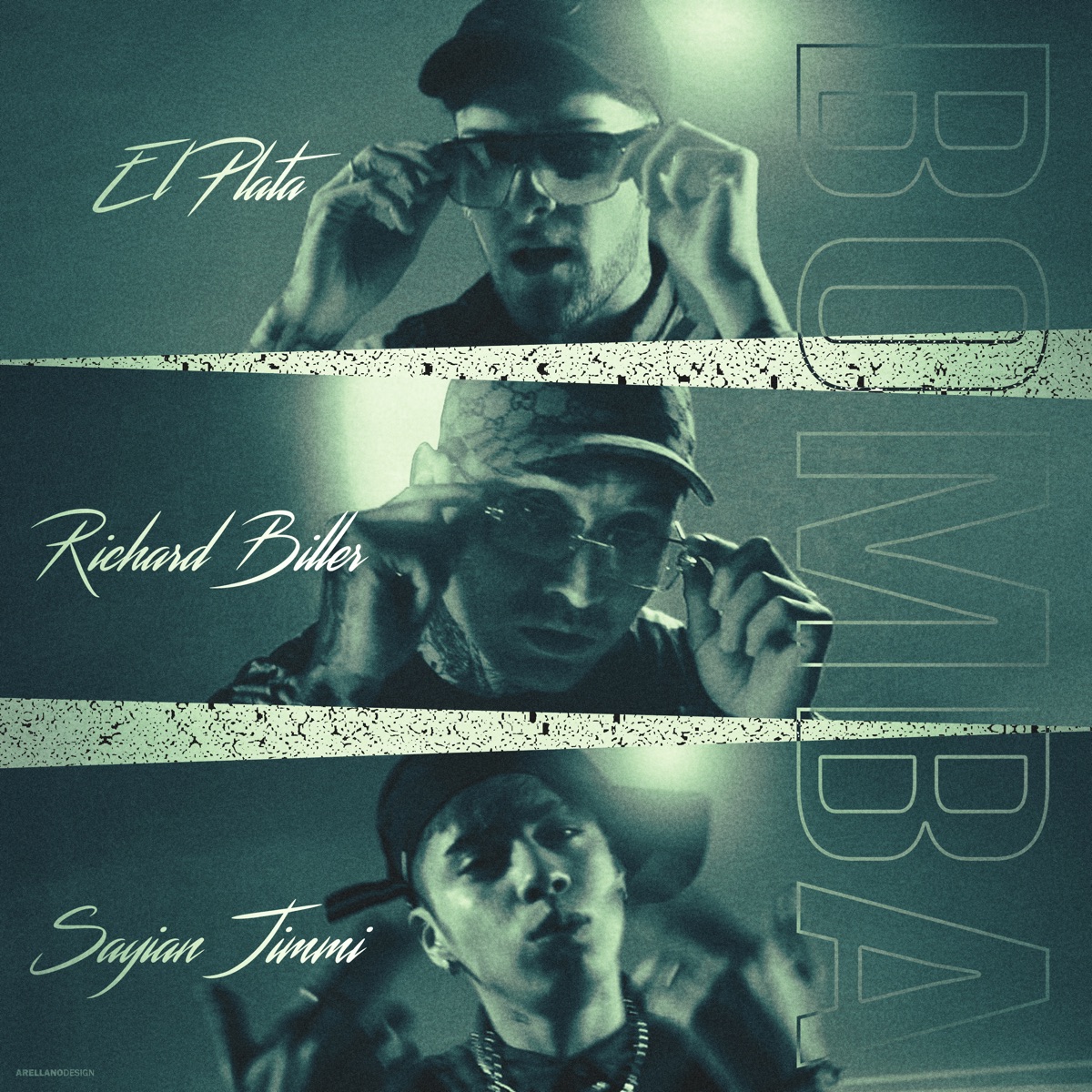 Bomba - Single by El Plata, Sayian Jimmy & Richard Biller album cover
