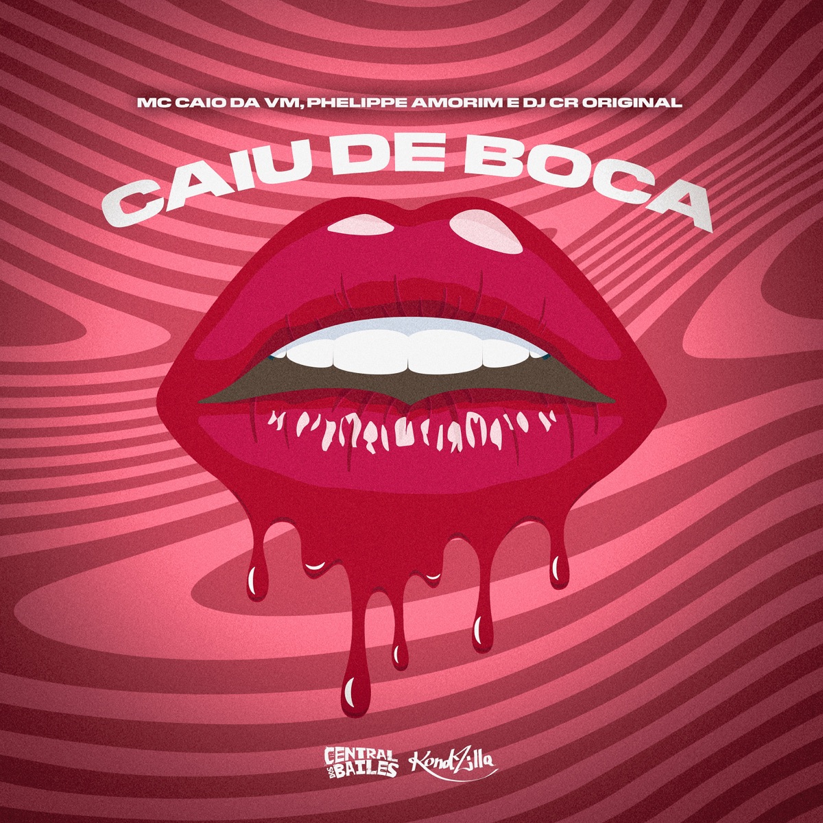 Caiu de Boca - Single by MC CAIO DA VM, Phelippe Amorim & DJ CR Original album cover