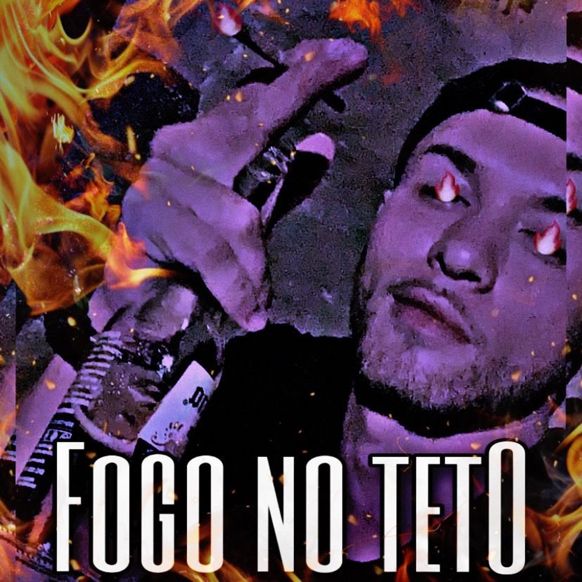 Fogo no Teto - Single by MC Alemão JP album cover