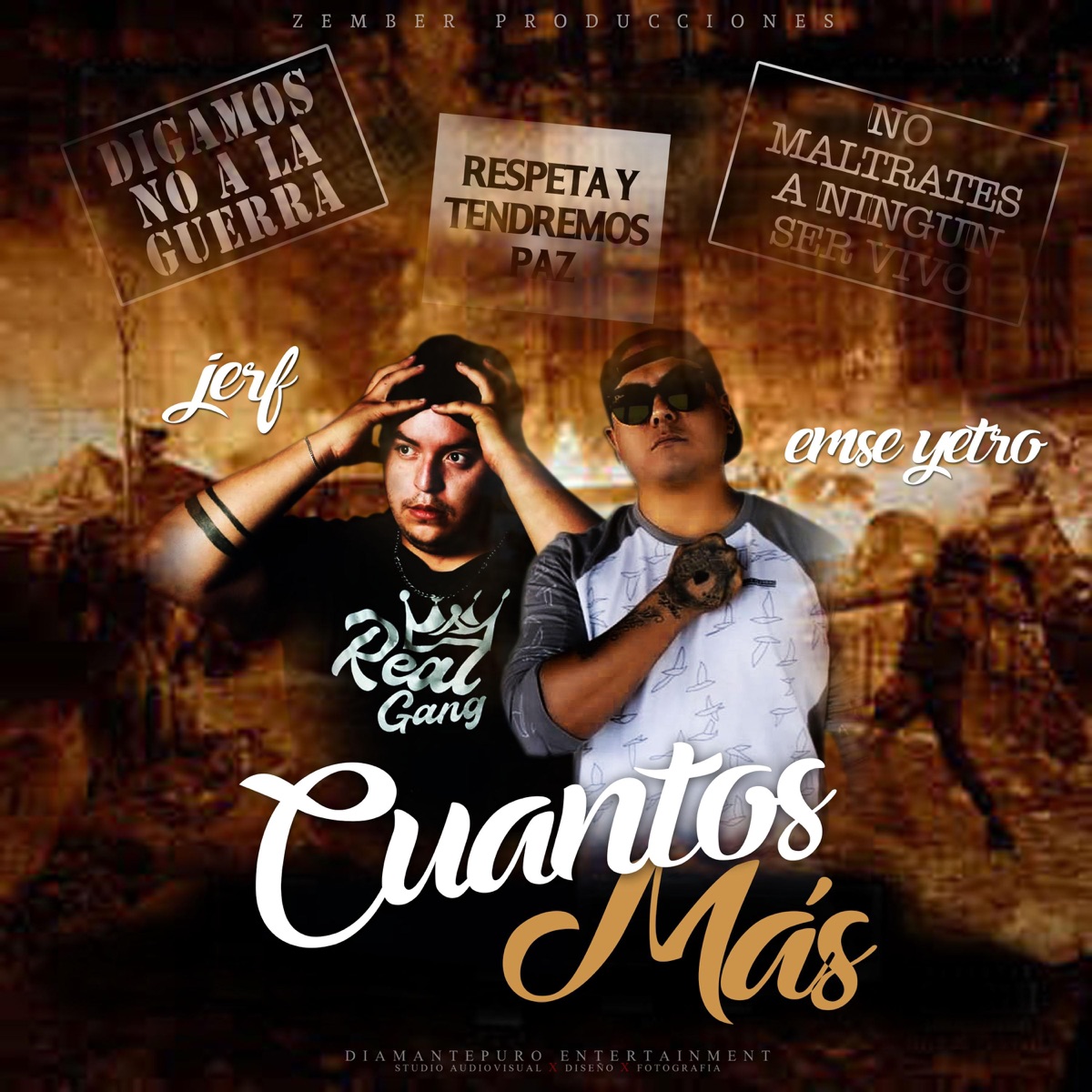 Cuantos Más (feat. Emse Yetro & JERF) - Single by Guzmaurys music album cover