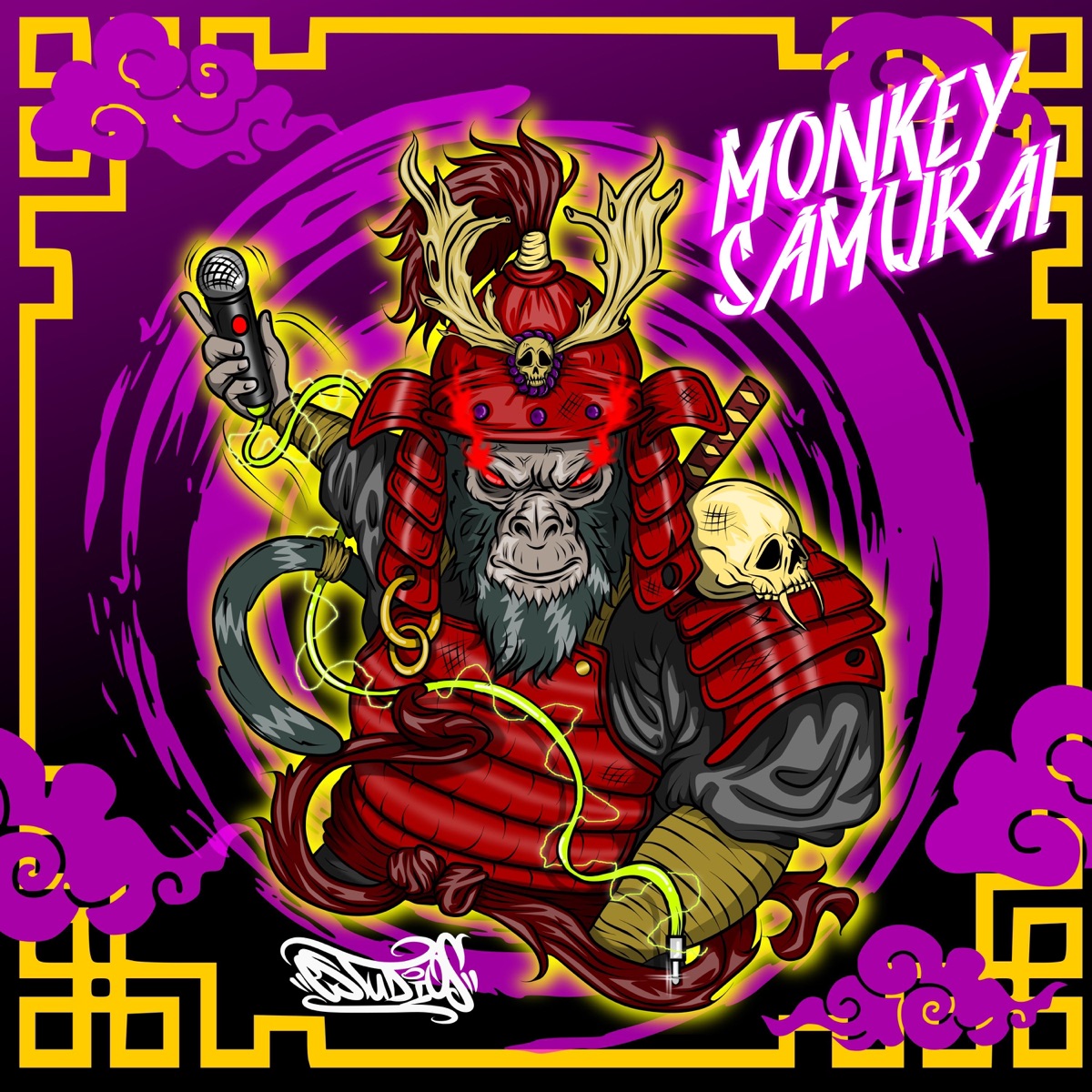 MONKEY SAMURAI (feat. TORNALLSOL & CHALOBEATZ) - Single by Dosme album cover