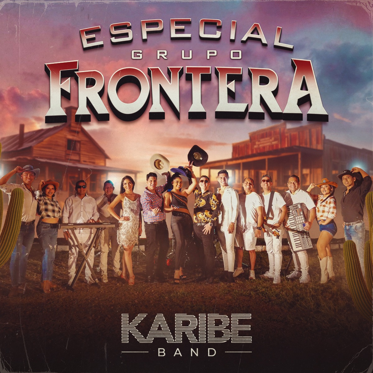 Especial al Grupo Frontera - EP by Karibe Band album cover