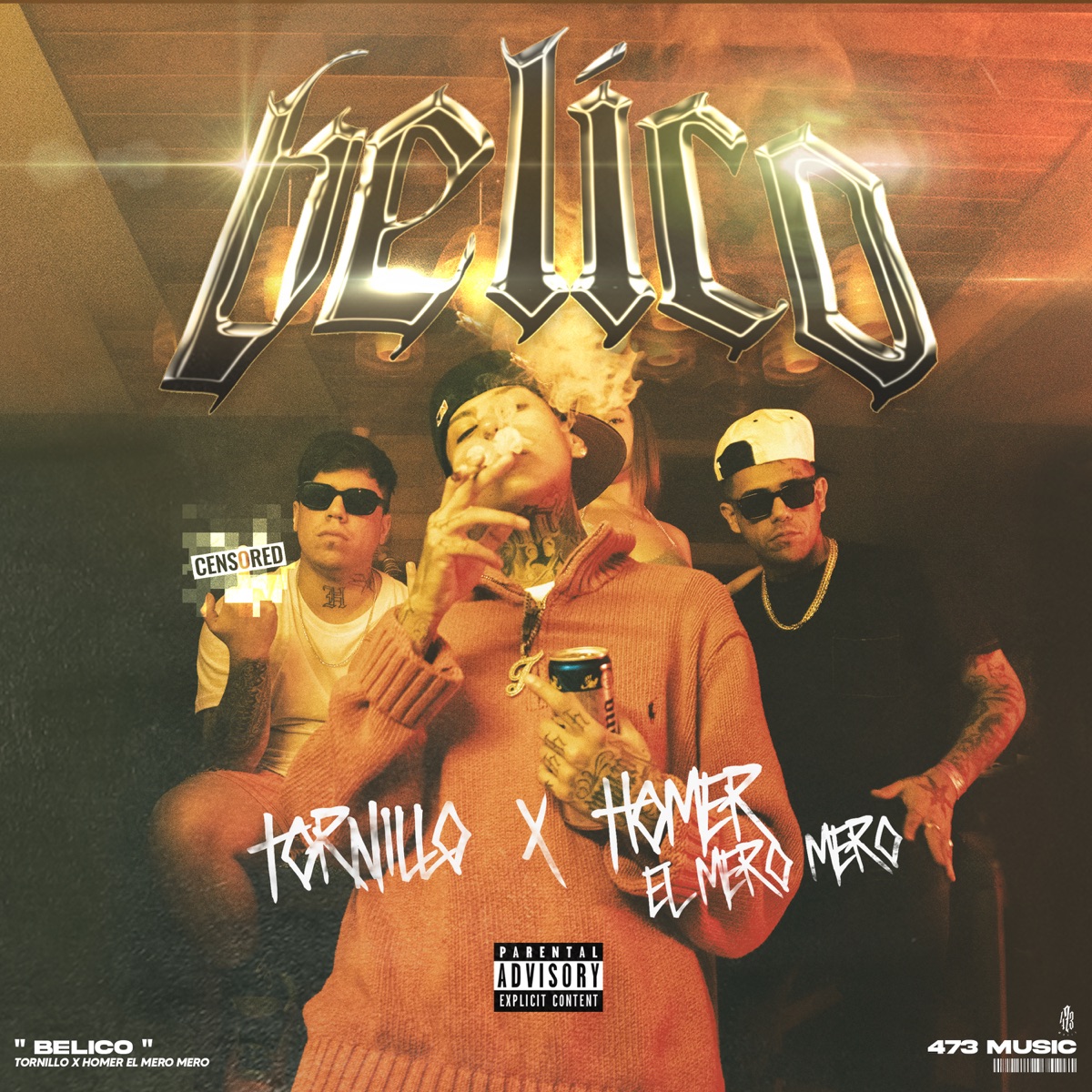 Bélico - Single by Tornillo & Homer el Mero Mero album cover
