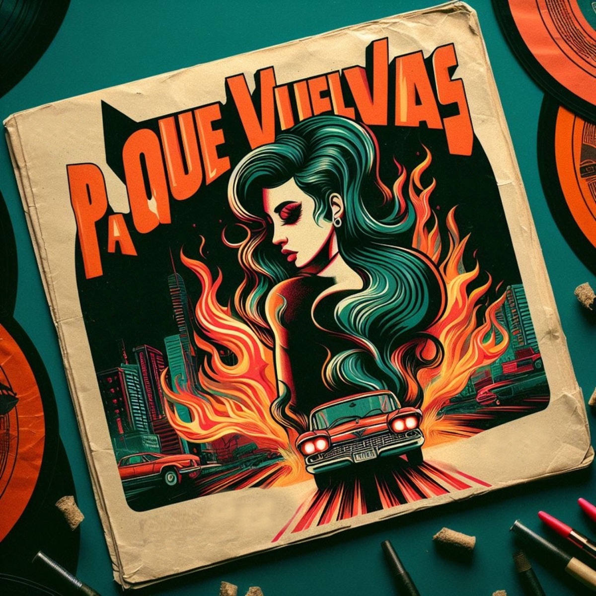 Pa' Que Vuelvas - Single by Nicky Porsche album cover