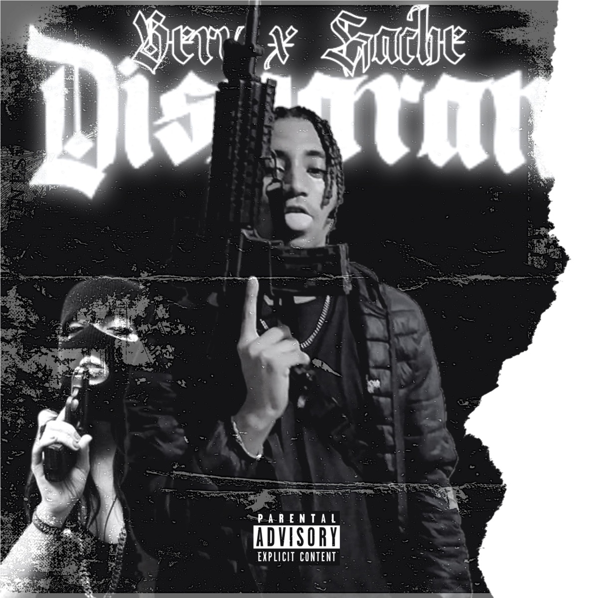 Disparan (feat. Big hache) - Single by Svdberv album cover