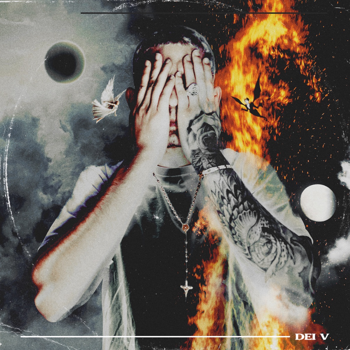 Dame Lu - Single by Dei V & Omar Courtz album cover artwork