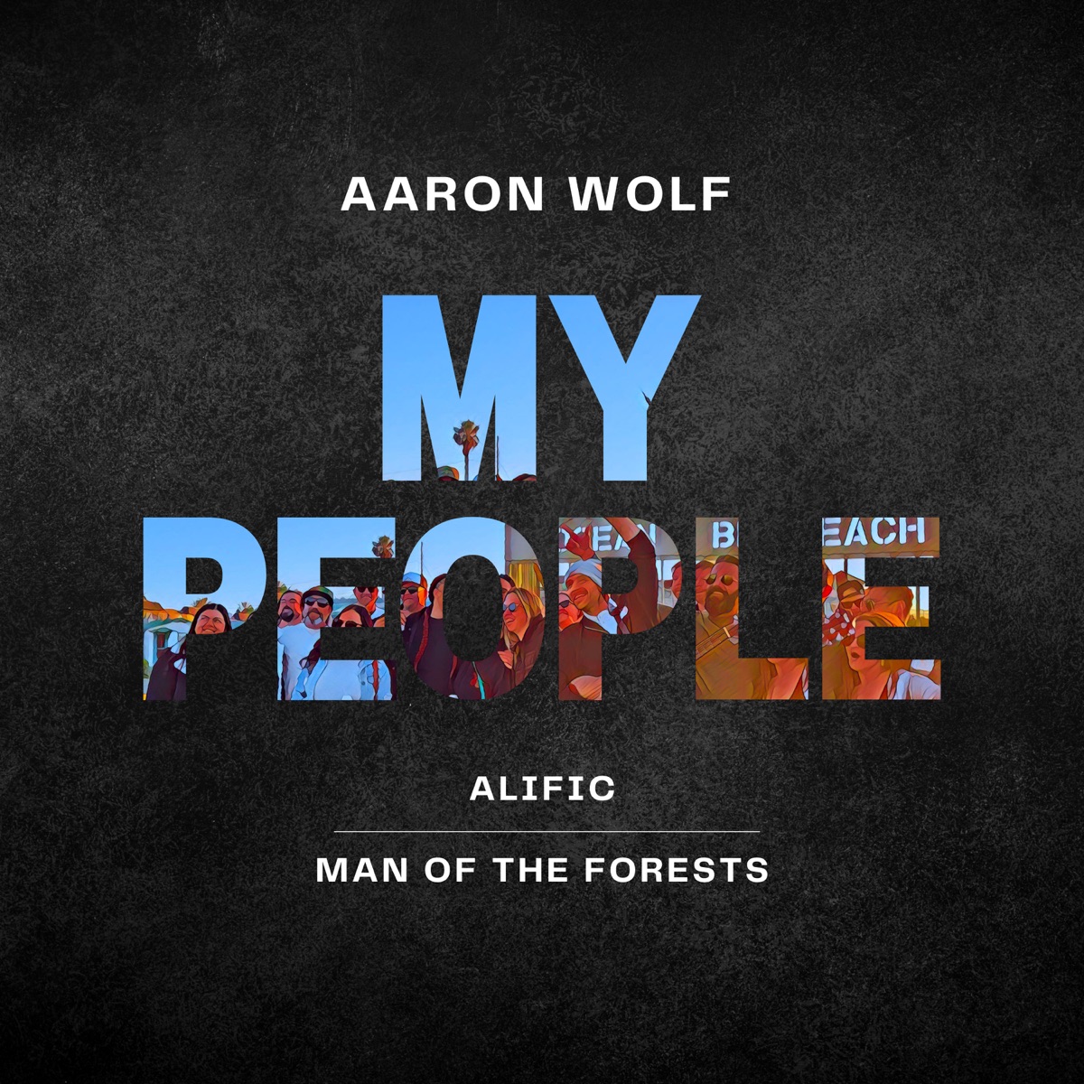 My People - Single by Aaron Wolf, Alific & Man of the Forests album cover