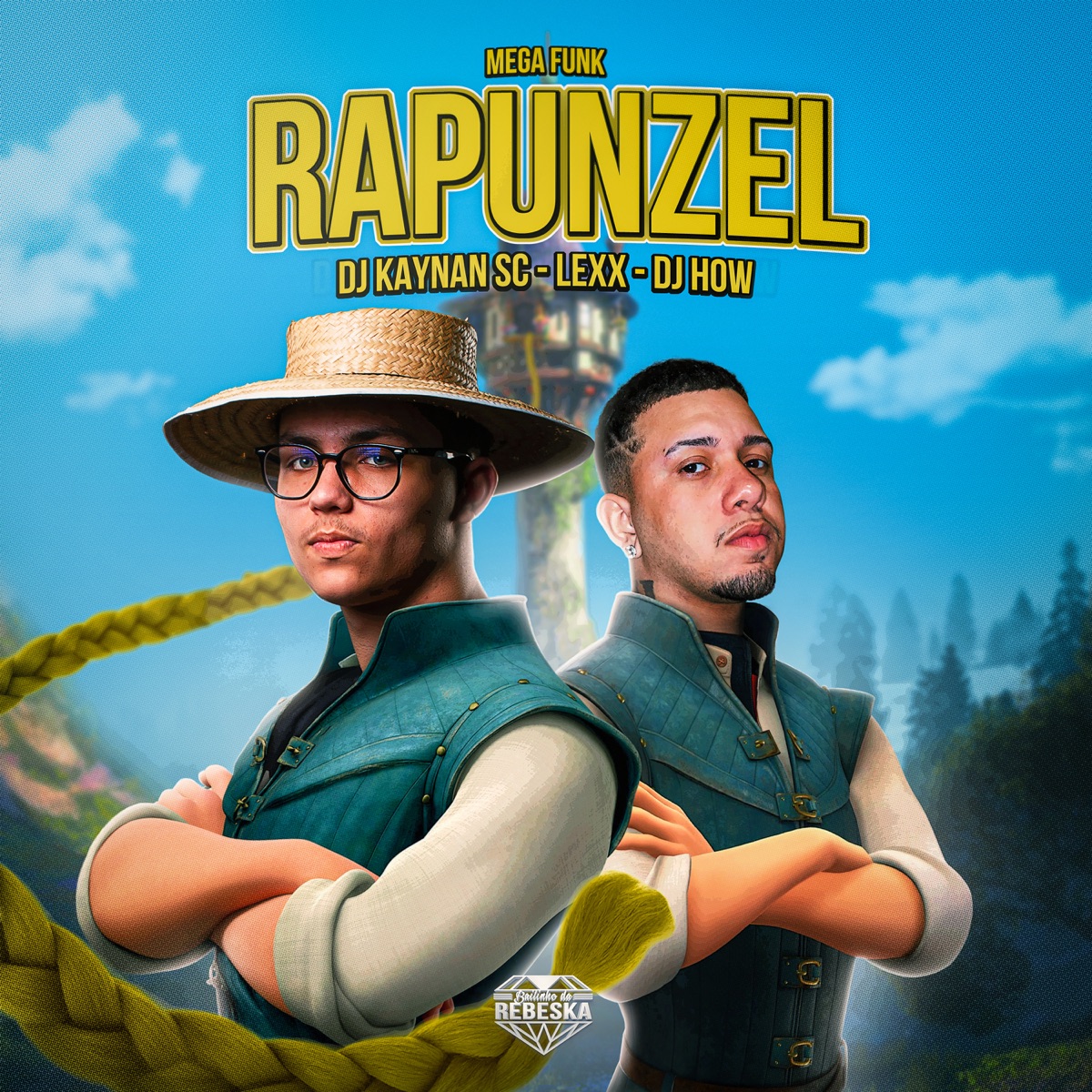 Mega Funk - Rapunzel - Single by lexx & BAILINHO DA REBESKA album cover
