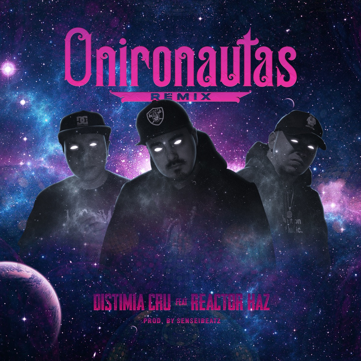 Onironautas (Remix) - Single by Distimia Cru album cover