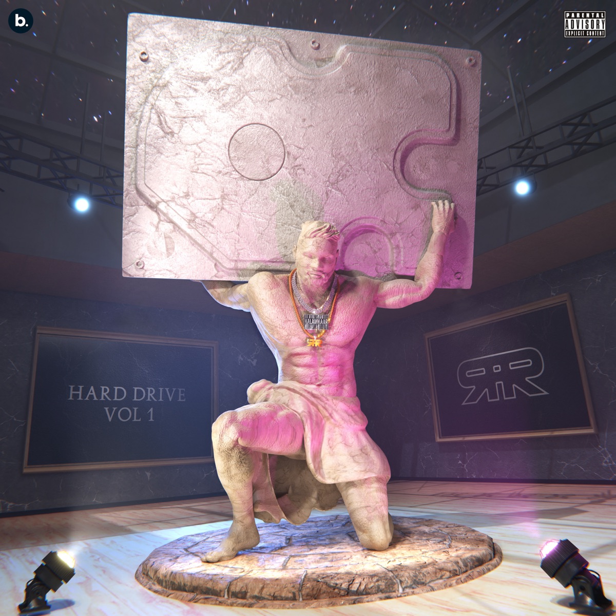 HARD DRIVE Vol. 1 by Raftaar album cover
