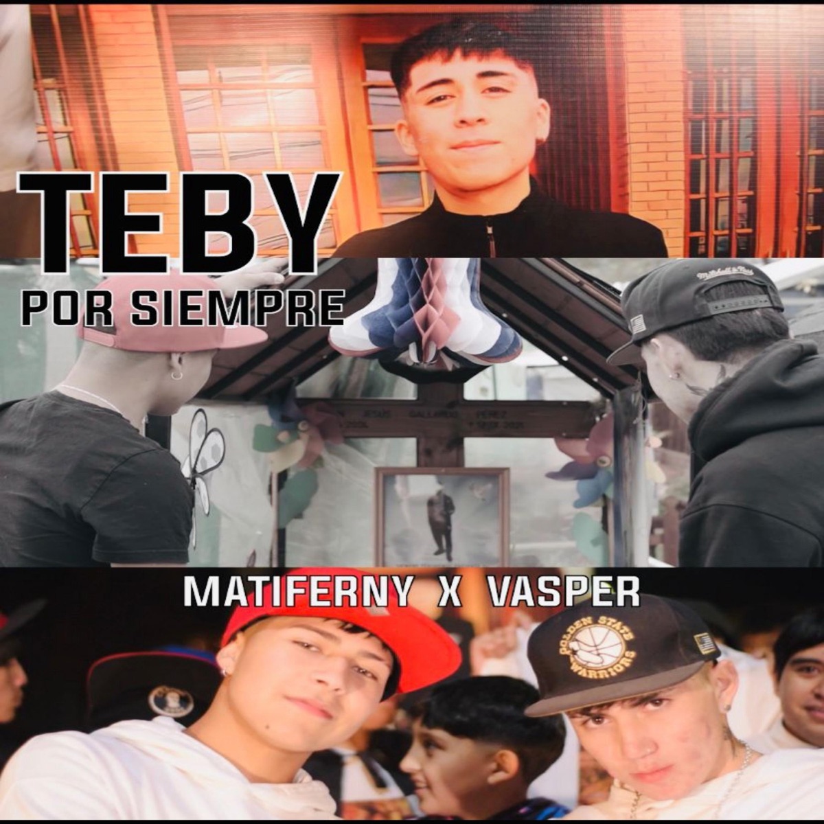 Teby por siempre (feat. mati ferny) - Single by Vasper album cover