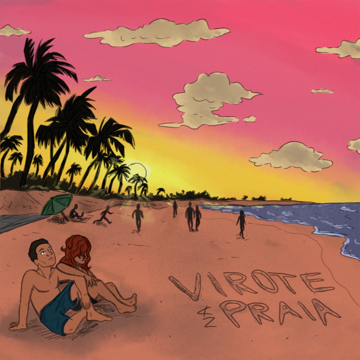 Virote na Praia - EP by Dollinho & yank album cover