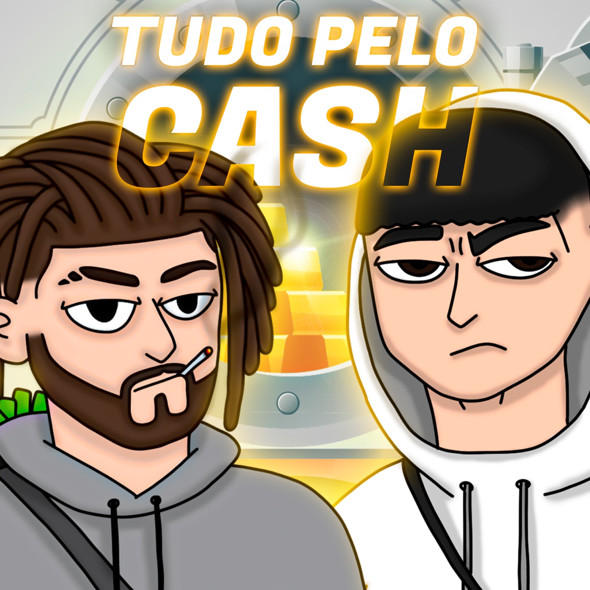 Tudo pelo Cash - Single by Trvsh & Rod album cover
