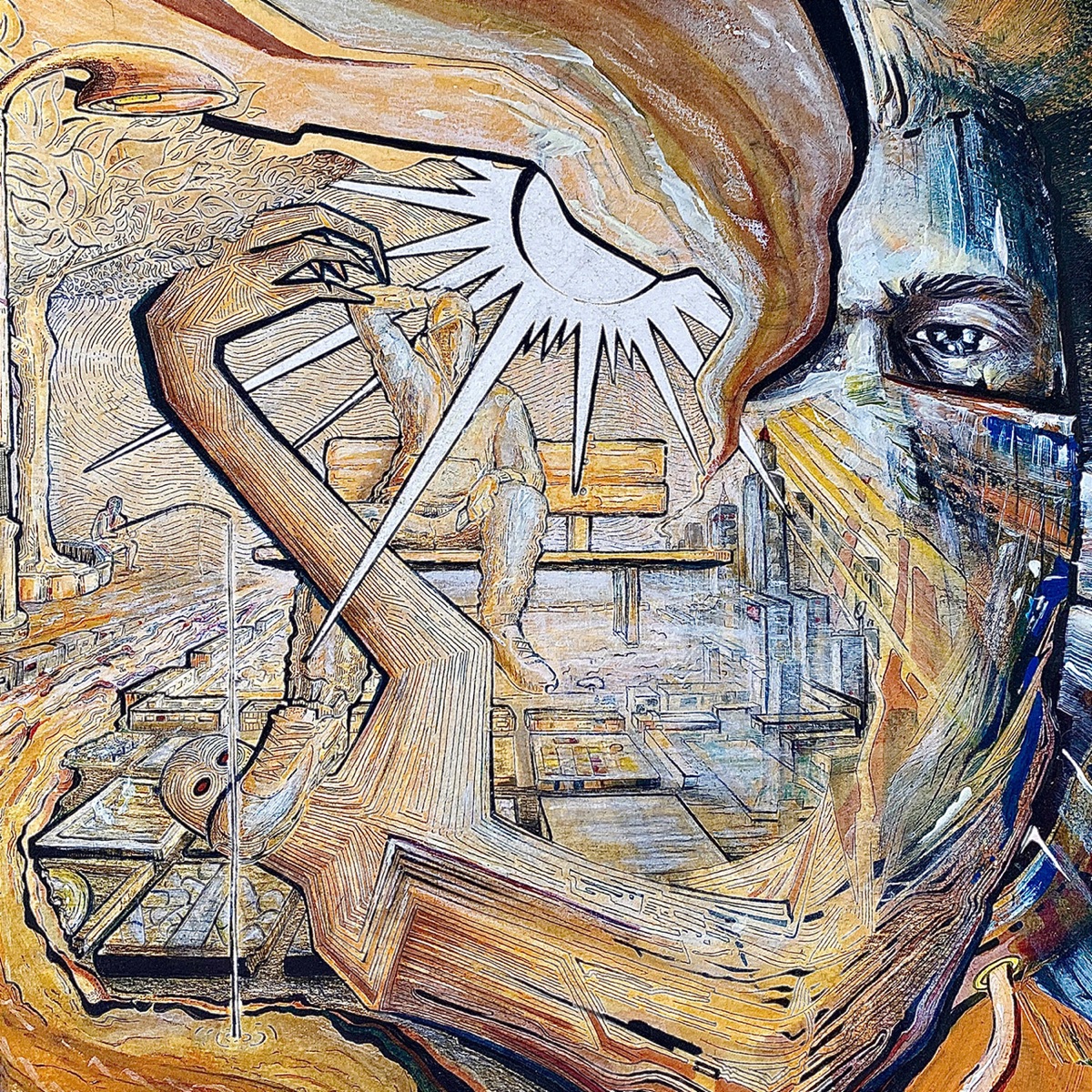 Dalej pójdę sam - Single by Kafar Dix37 album cover