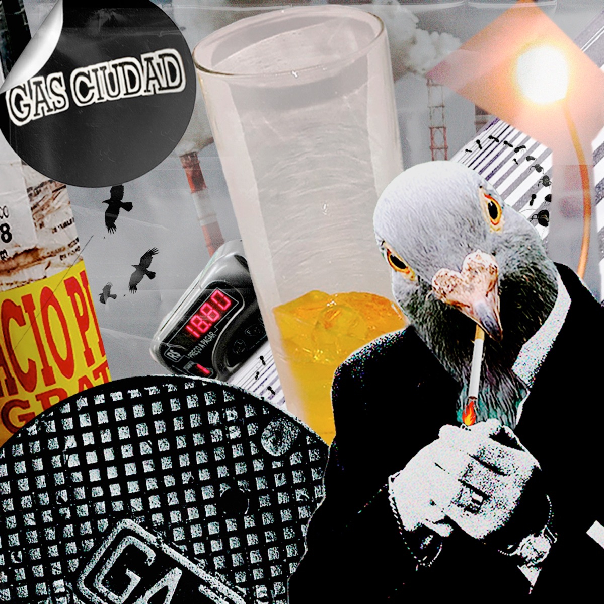 Gas Ciudad by Poetas Puestos, Teko & Charly Efe album cover