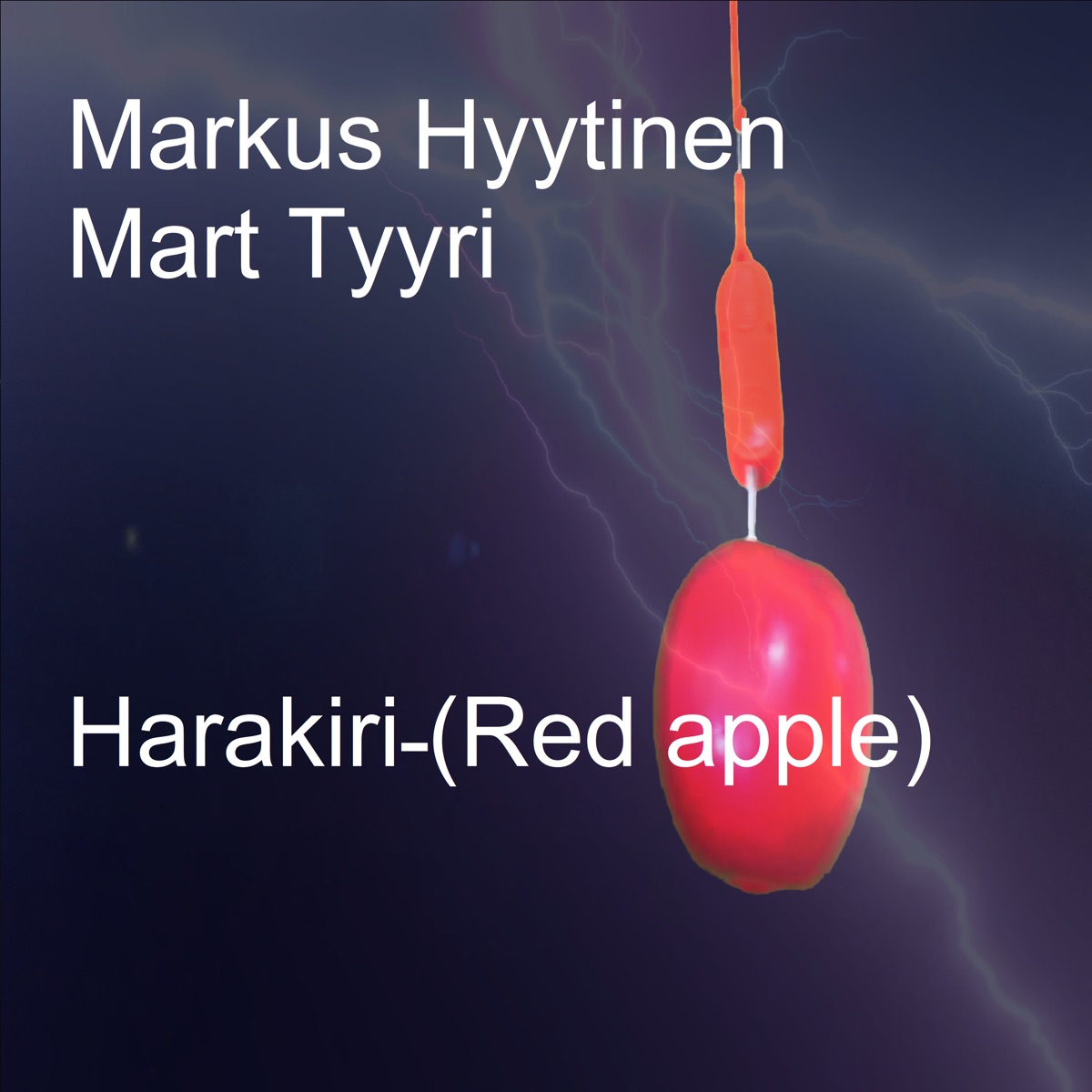 Harakiri (Red apple) - Single by Mart Tyyri & Markus Hyytinen album cover