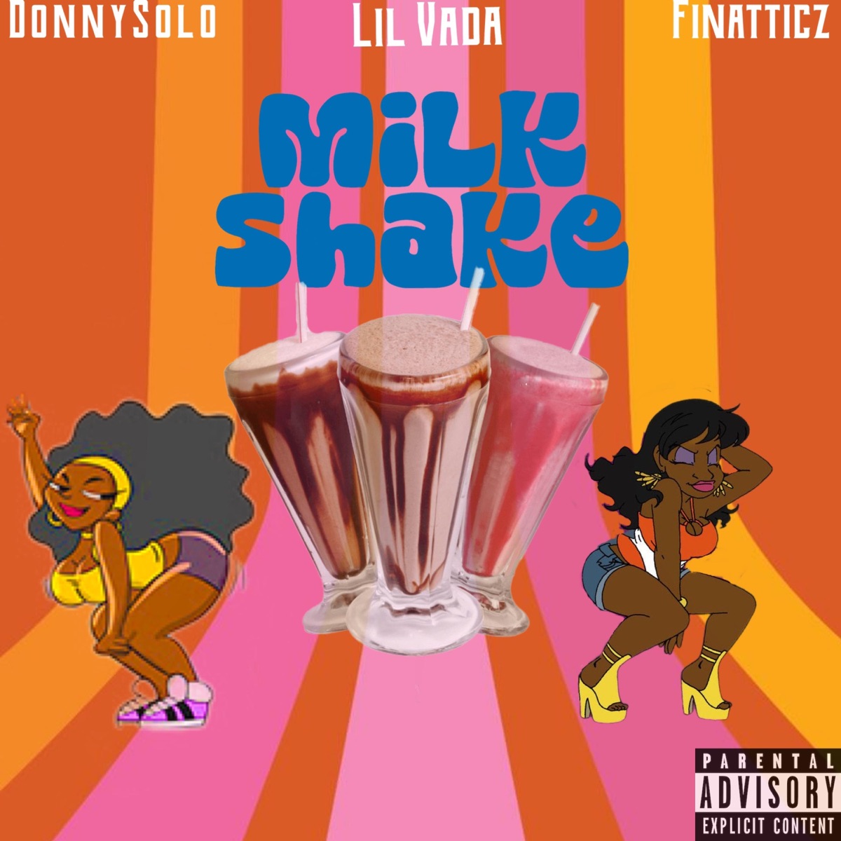 Milkshake (feat. Finatticz) - Single by DonnySolo & Lil Vada album cover