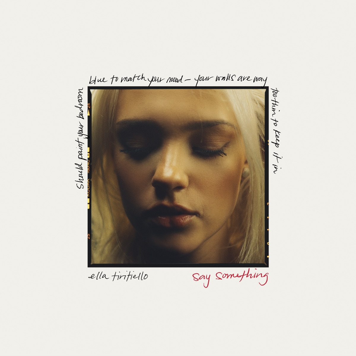 Say Something - Single by Ella Tiritiello album cover
