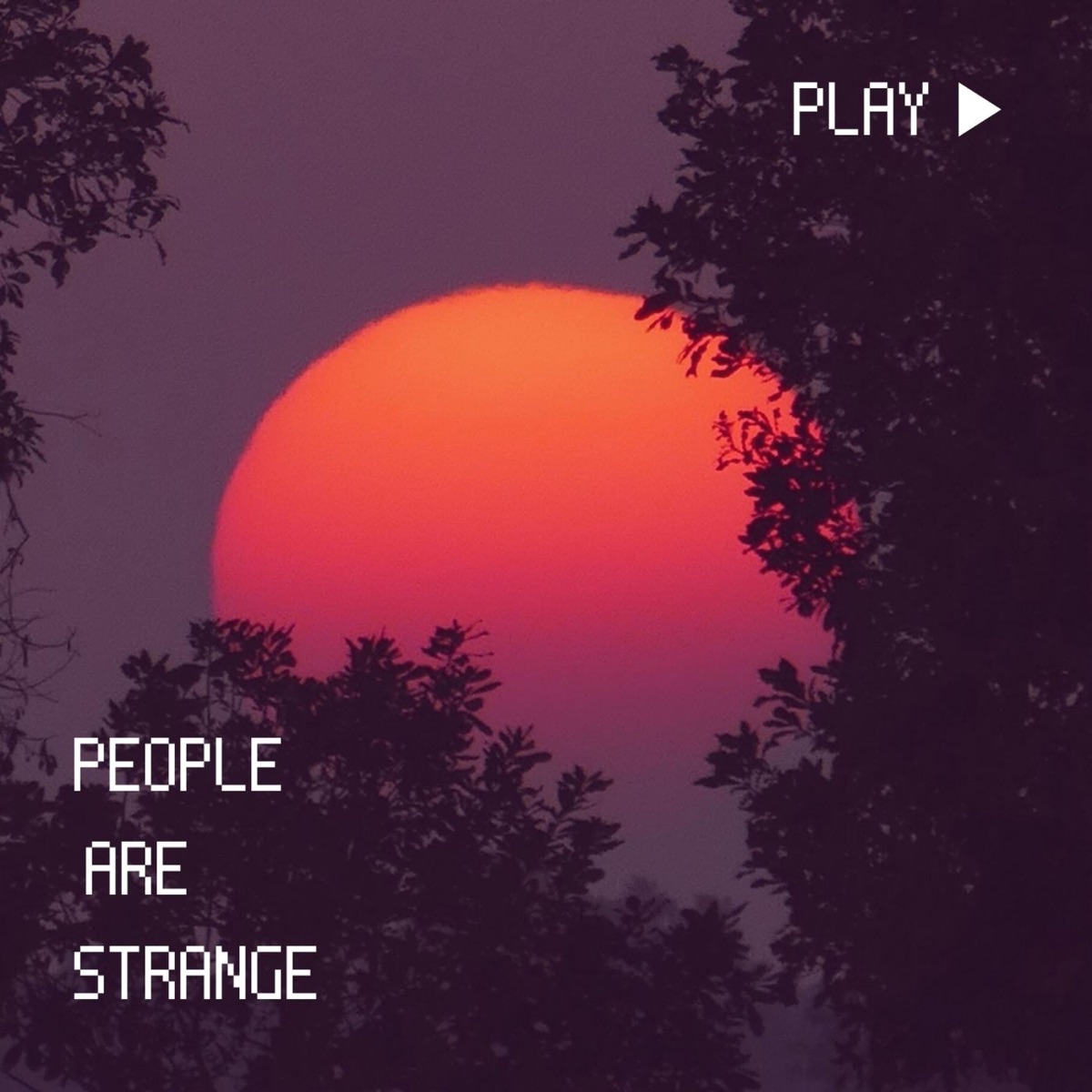 People Are Strange - Single by Edwin Johnson album cover