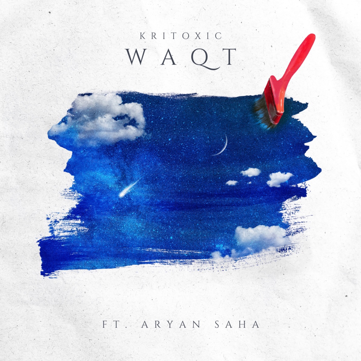 Waqt (feat. Aryan Saha) - Single by Kritoxic album cover