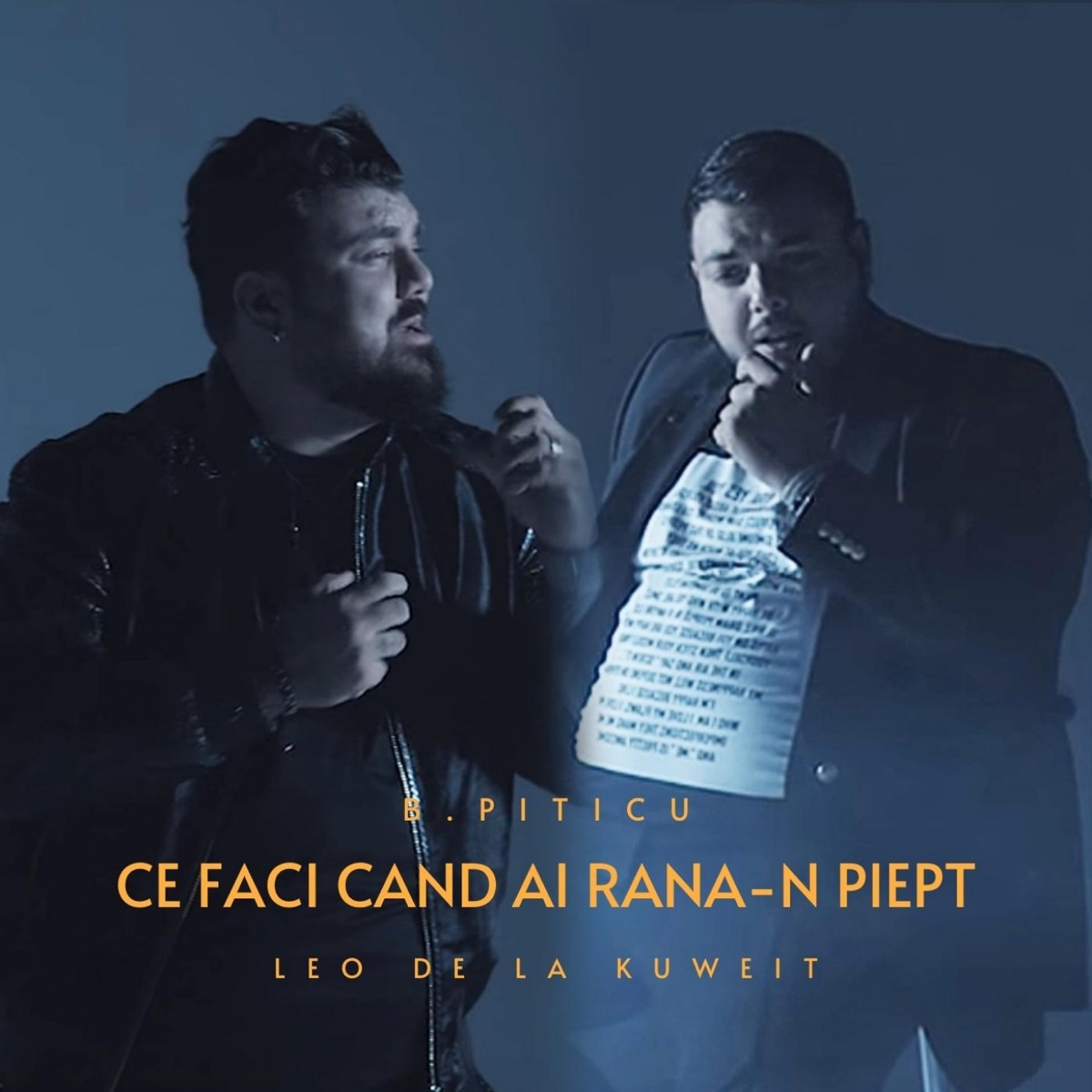 Ce faci cand ai rana-n piept (feat. B.Piticu) - Single by Leo de la Kuweit album cover