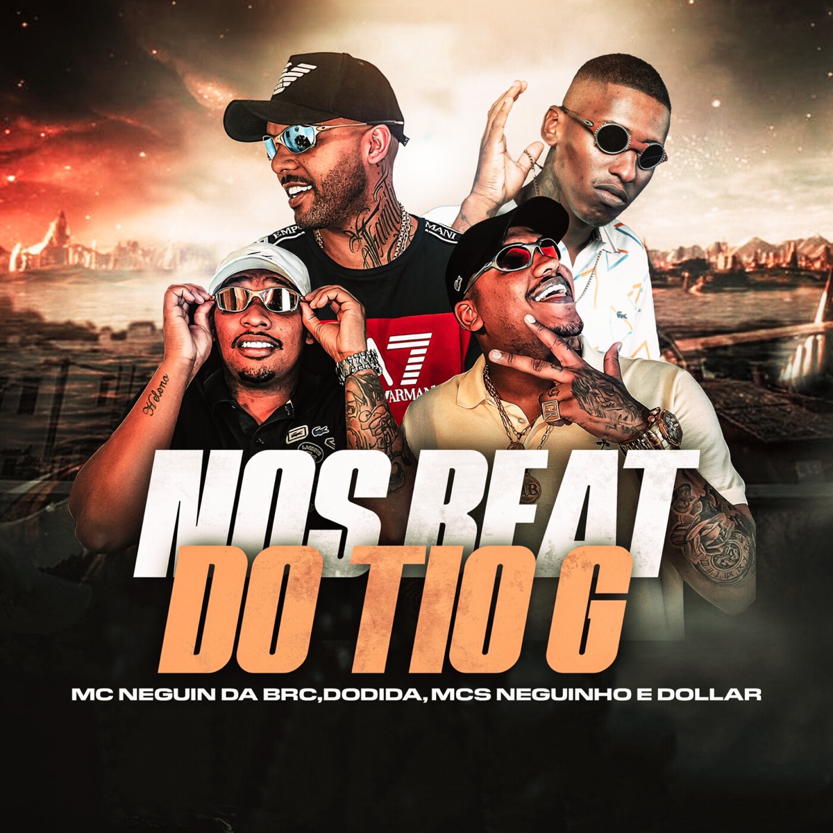 Nos Beat do Tio G (feat. MCS Neguinho e Dollar) - Single by DJ GH, Dodida & Mc Neguin da BRC album cover
