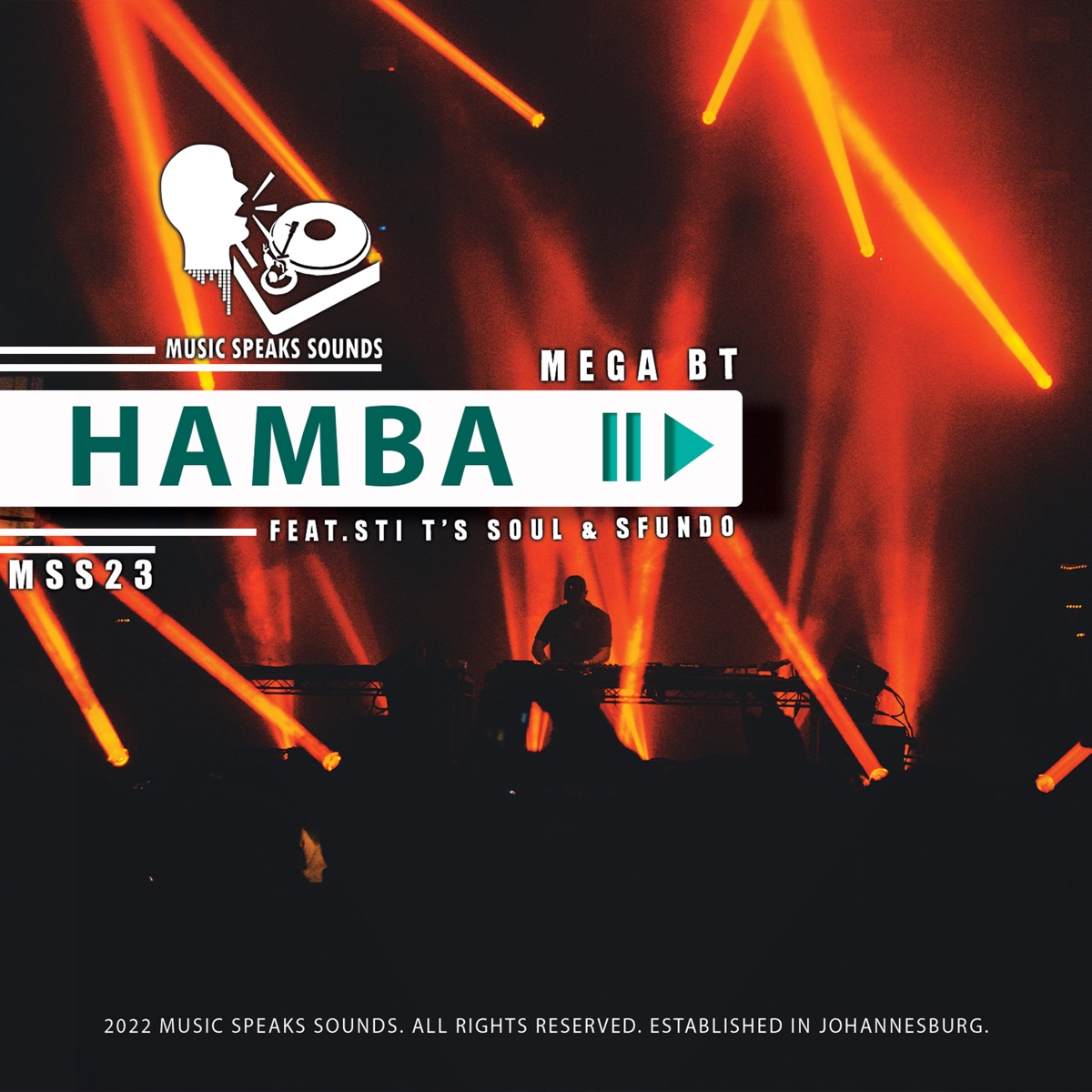 Hamba (feat. STI T's Soul & Sfundo) - Single by Mega BT album cover